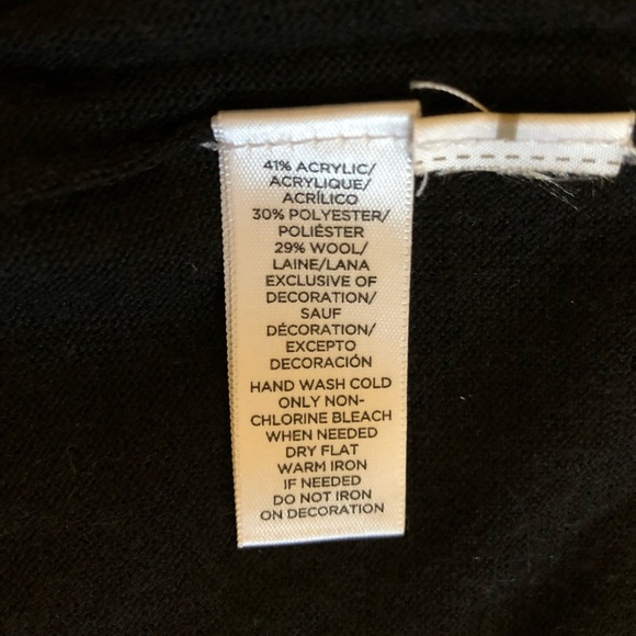LOFT Ann Taylor Black Sweater, S - Picture 5 of 5